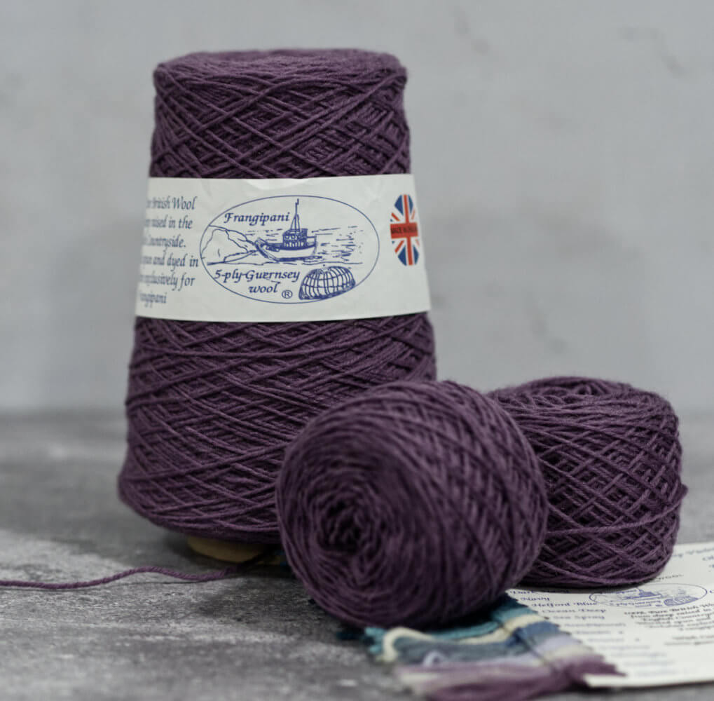 Frangipani Guernsey wol – visserswol op cone - Liefde voor wol