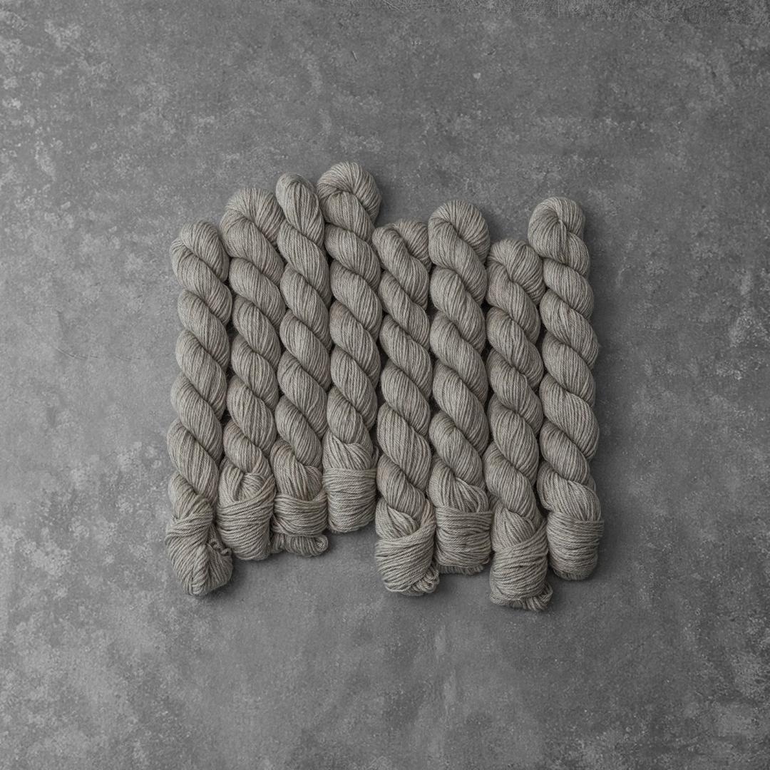 Ongeverfde garens in naturel tinten - Liefde voor wol