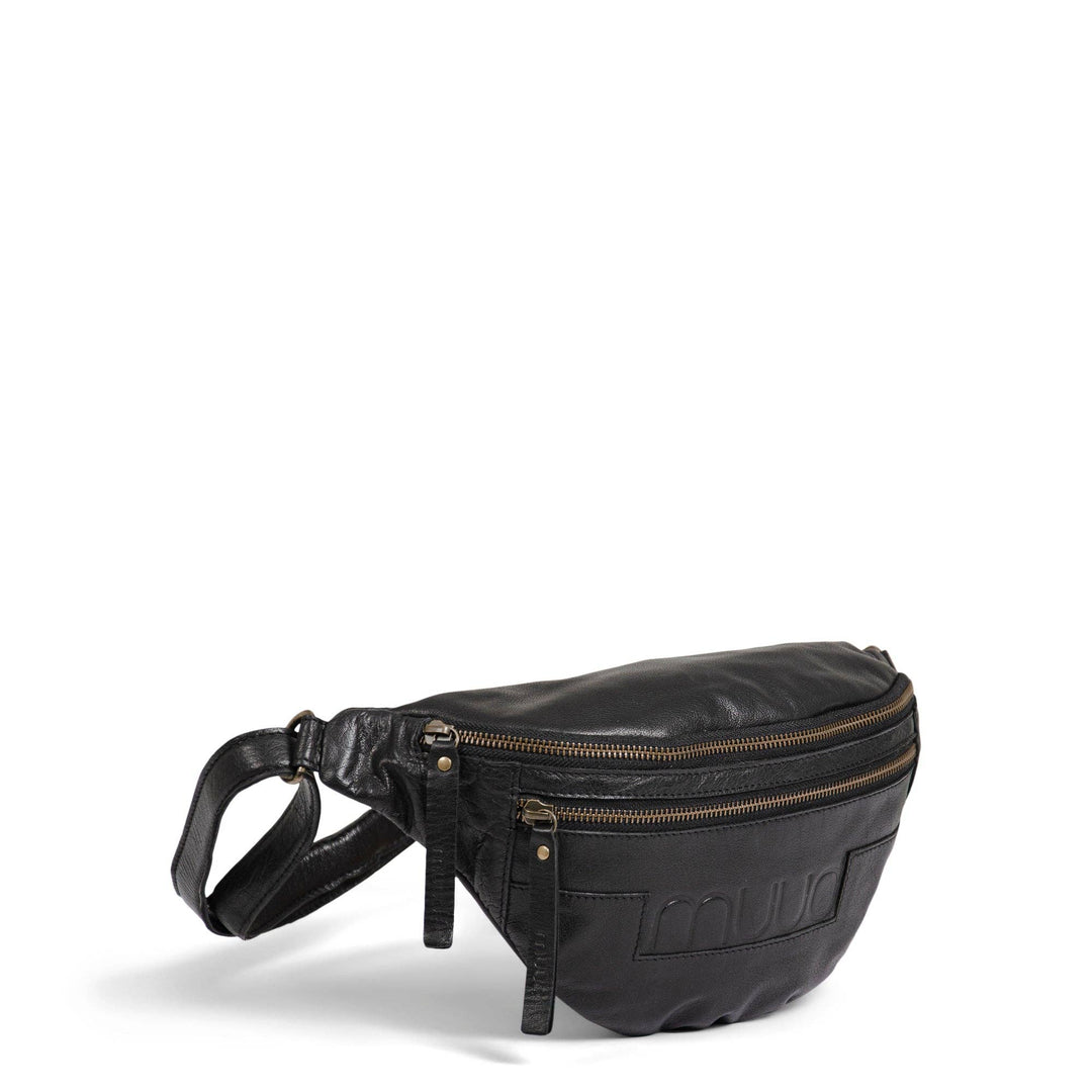 Muud Vegas leren heuptas  &amp; crossbody tas