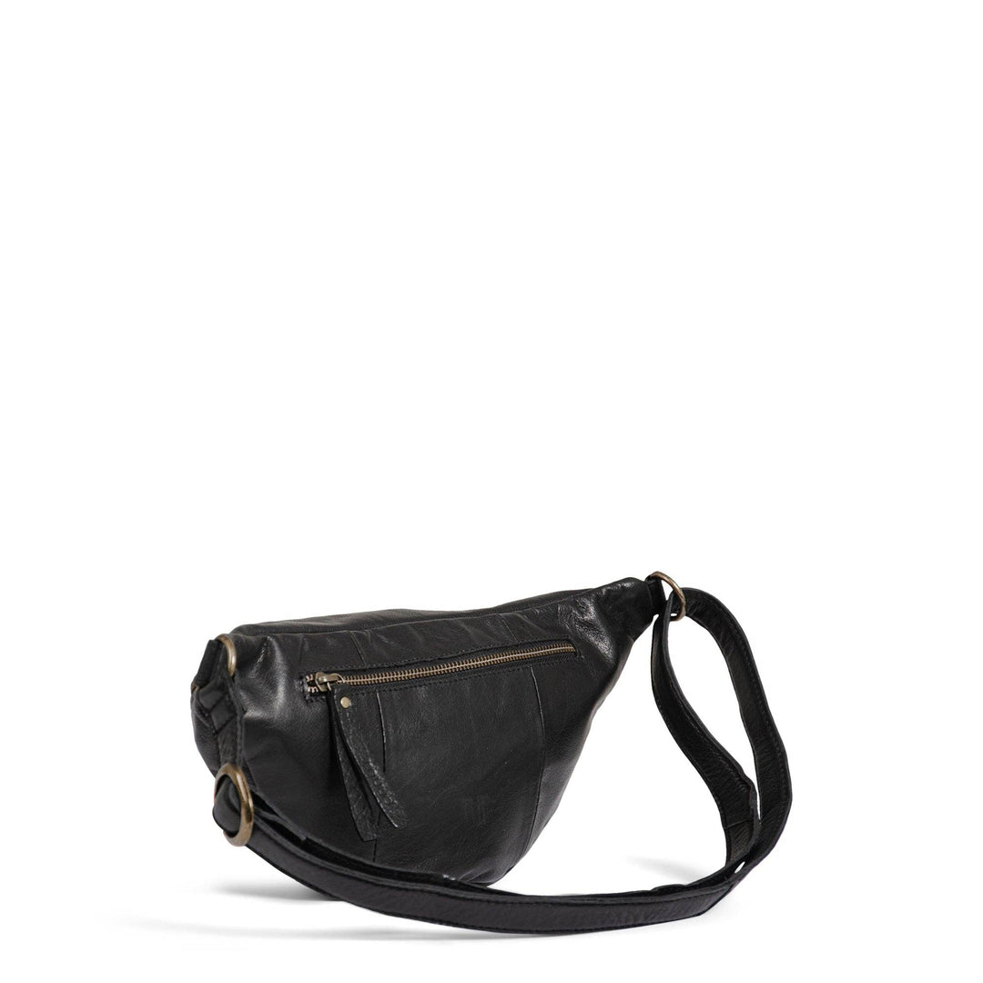 Muud Vegas leren heuptas  &amp; crossbody tas