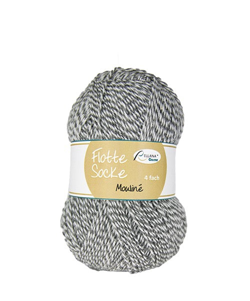 Flotte Socke - 4 ply Mouline sokkenwol -Geitenwollen sokkenwol