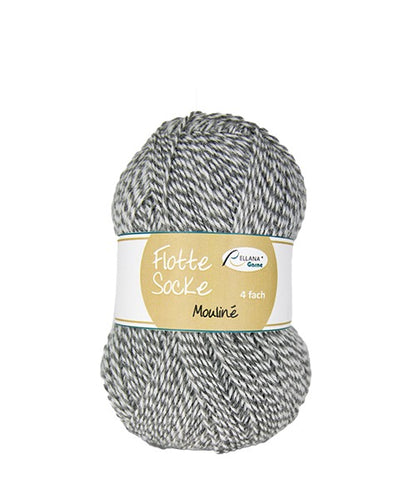 Flotte Socke - 4 ply Mouline sokkenwol -Geitenwollen sokkenwol
