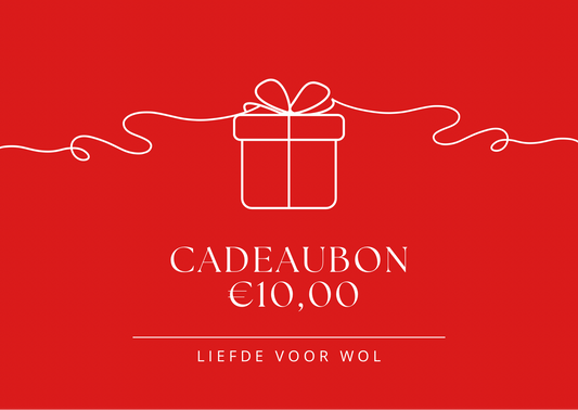 Liefde voor wol - cadeaubon