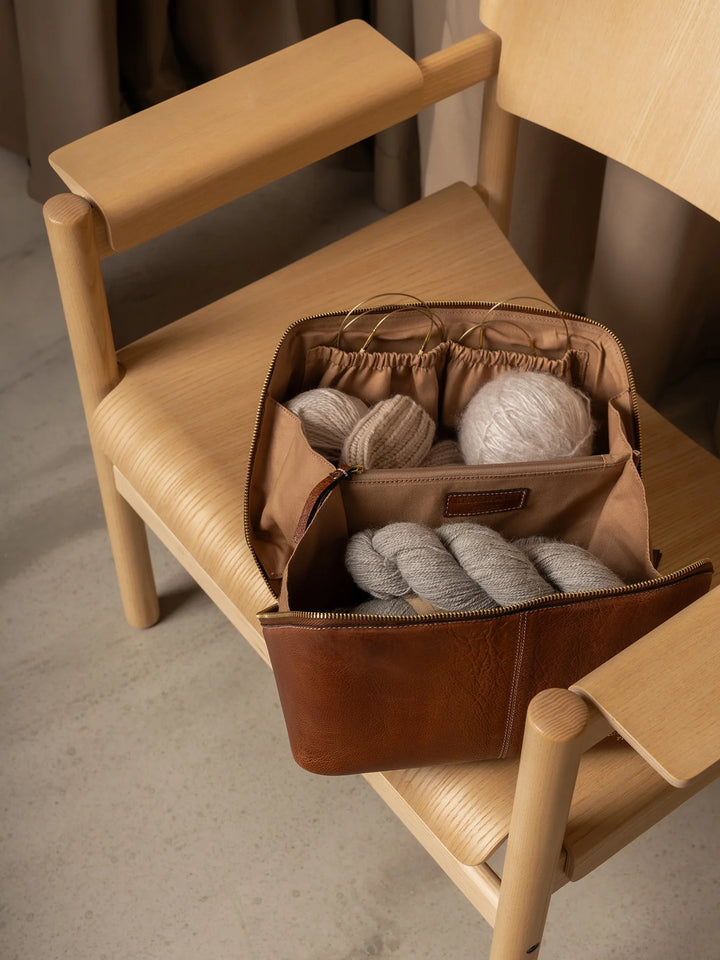 Re:Designed | Leren Projecttas voor Breien &amp; Haken