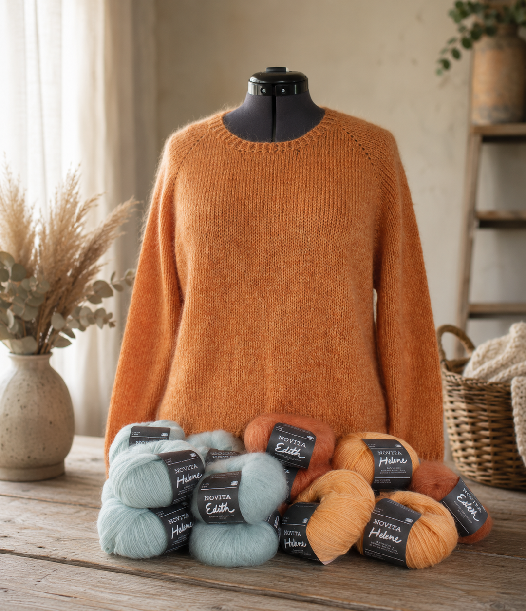 Breipakket Rauha Sweater | Novita Helene &amp; Edith