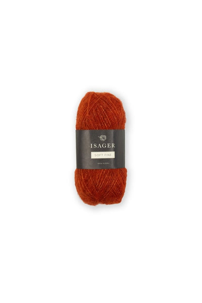 Isager Isager soft Fine | steenrood