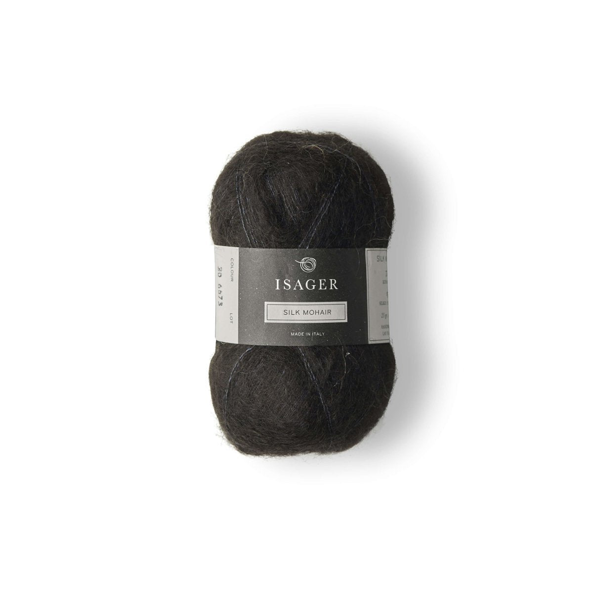 Isager Isager soft silk mohair | 30 zwart