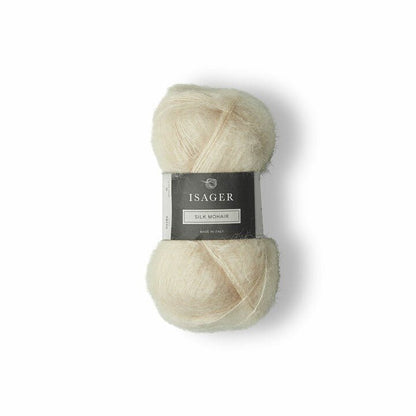 Isager Isager soft silk mohair | Wit 0