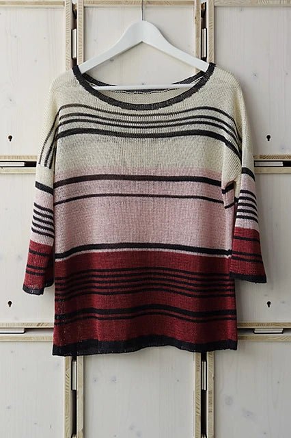 Ito yarn Ito Kinu zijde truitje breien | Luchtige zomertrui patroon