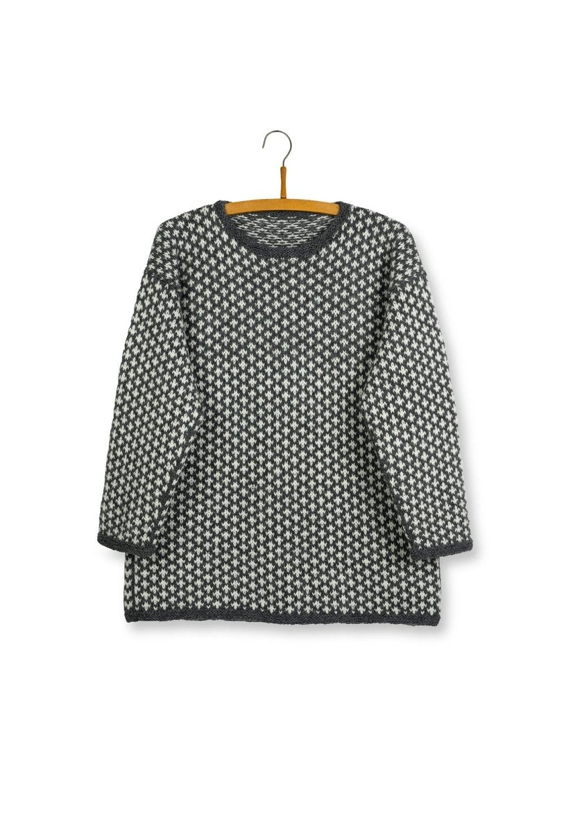 Isager Knud's sweater in de originele Isager garens inclusief patroon