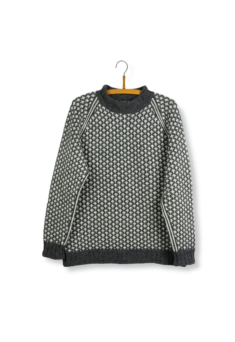 Isager Knud's sweater in de originele Isager garens inclusief patroon