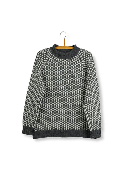 Isager Knud's sweater in de originele Isager garens inclusief patroon