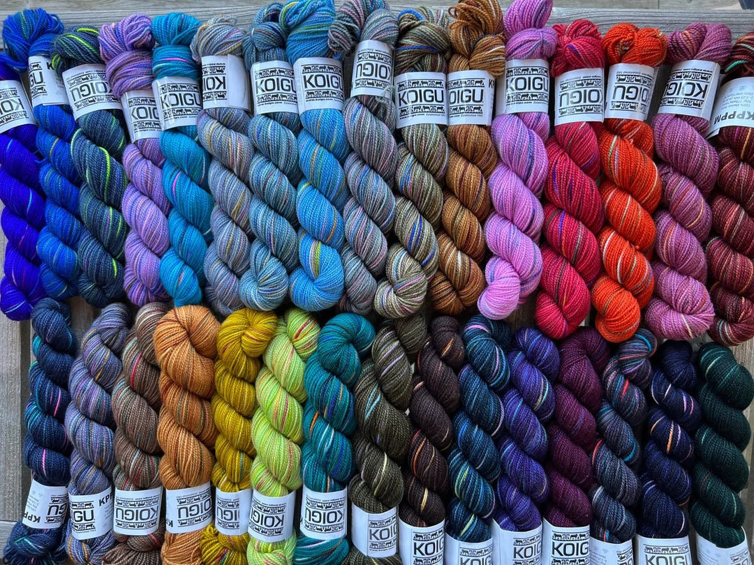 Koigu Wool Designs Koigu KPPPM – kleurrijk handgeverfd merinogaren