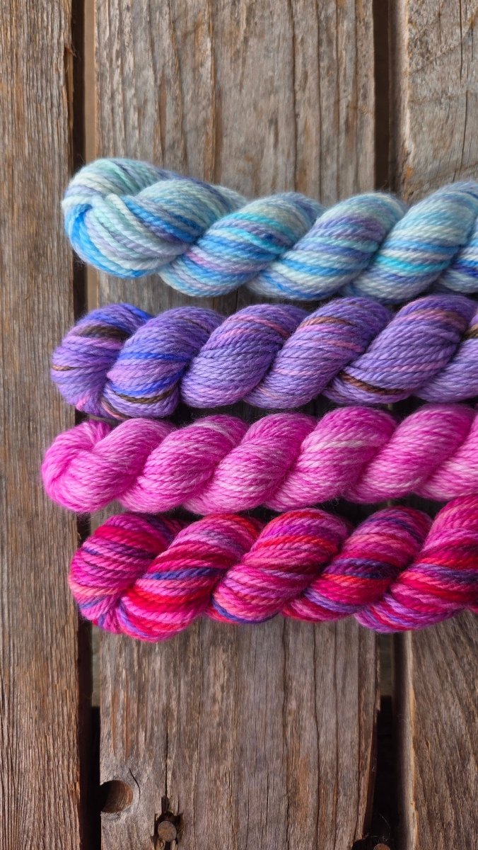 Koigu yarns Little Bits hoofdband brei - en haakpakket