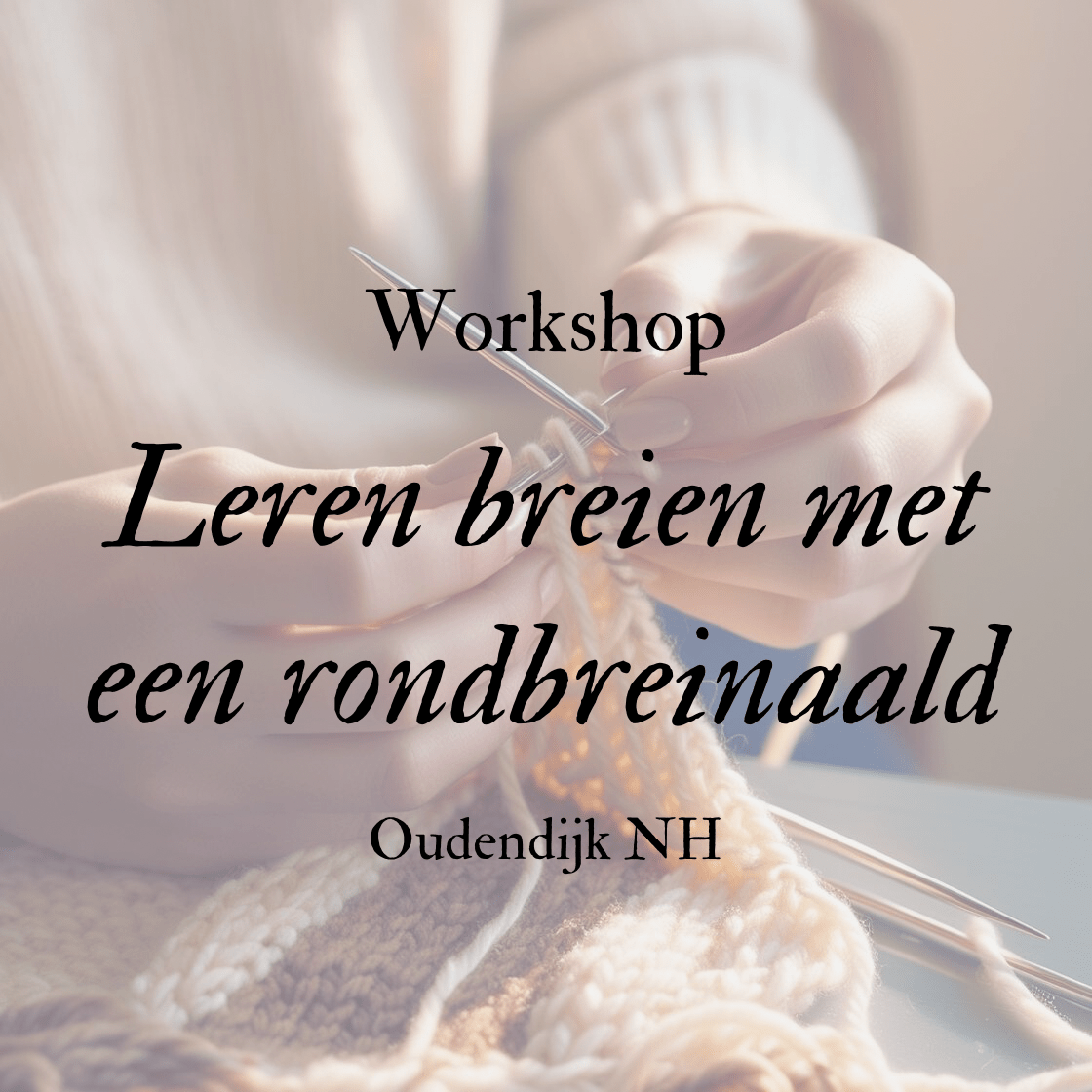 Liefde voor wol Rondbreien met liefde – een naadloze muts breien